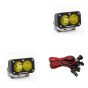 Buy Baja Designs S2 Sport Pair Driving/Combo Amber LED Kit with Mount & Harness by Baja Designs for only $281.90 at Racingpowersports.com, Main Website.