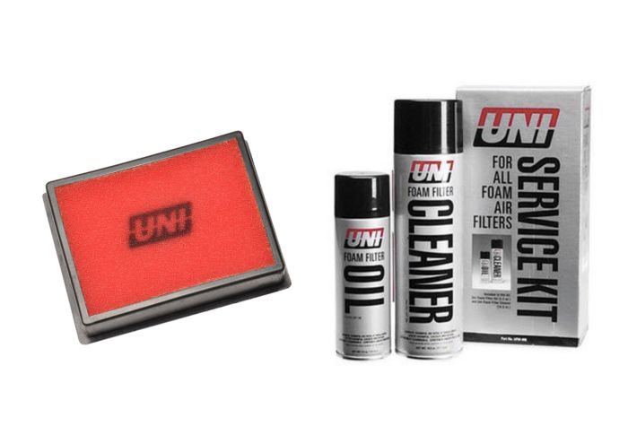 Buy UNI FILTER DUAL STAGE KTM 790 ADVENTURER + Cleaning Kit by Uni Filter for only $69.22 at Racingpowersports.com, Main Website.