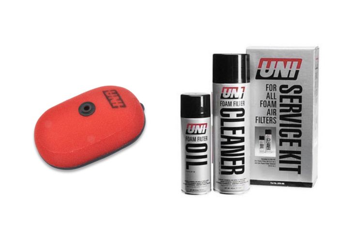 Buy UNI FILTER DUAL STAGE HONDA CRF250R / CRF450R / CRF450RX + Cleaning Kit by Uni Filter for only $50.98 at Racingpowersports.com, Main Website.