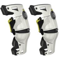Buy Mobius X8 Knee Braces Large White / Acid Yellow PAIR Dirt Bike MX ATV by Mobius for only $649.95 at Racingpowersports.com, Main Website.