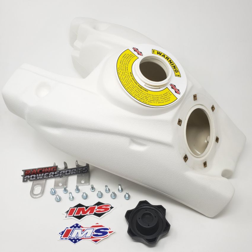 IMS Oversized Fuel Tank White 3.8 Gallon YAMAHA YFZ450R 2009