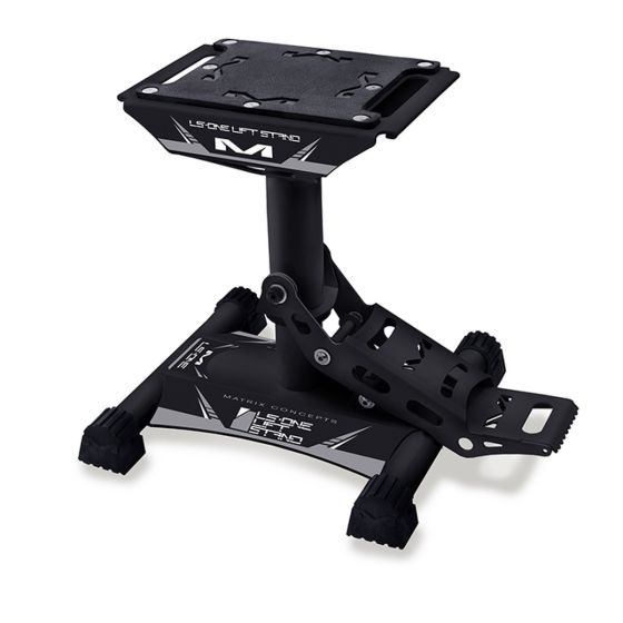 Buy Matrix LS-One Lift Black Stand Dirt Bike Off Road by Matrix for only $118.95 at Racingpowersports.com, Main Website.