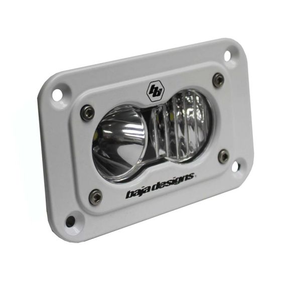 Buy Baja Designs S2 Pro LED Universal Driving Combo Flush Light White by Baja Designs for only $220.95 at Racingpowersports.com, Main Website.