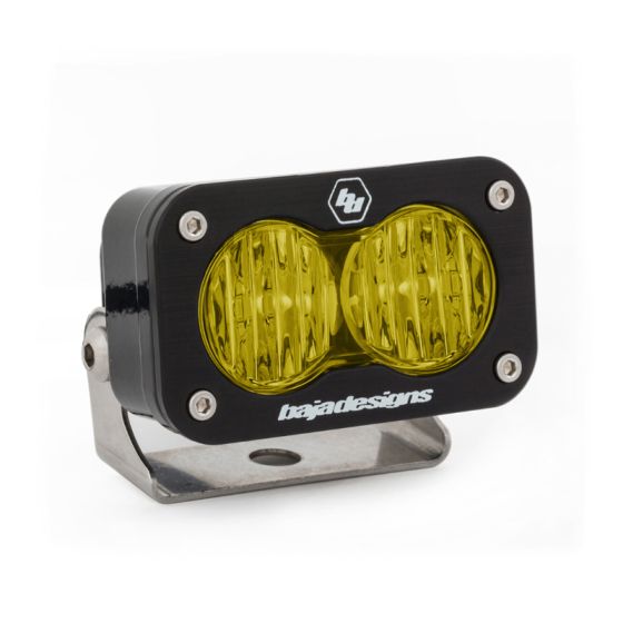 Buy Baja Designs S2 Pro LED Light Wide Cornering Amber by Baja Designs for only $190.95 at Racingpowersports.com, Main Website.