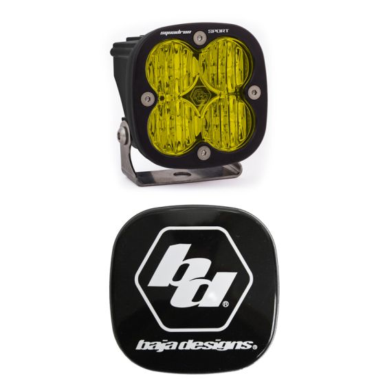 Buy Baja Designs Squadron Sport LED Wide Cornering Amber Light Kit & Rock Guard by Baja Designs for only $151.90 at Racingpowersports.com, Main Website.