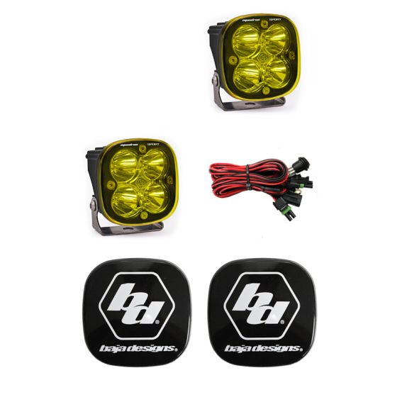 Buy Baja Designs Squadron Sport LED Pair Work/Scene Amber Light Kit & Rock Guards by Baja Designs for only $280.85 at Racingpowersports.com, Main Website.