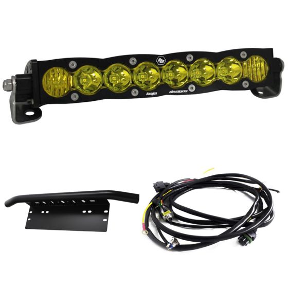 Buy Baja Designs S8 10" Driving/Combo Amber LED Light Bar w/ Mount & Harness Kit by Baja Designs for only $458.85 at Racingpowersports.com, Main Website.