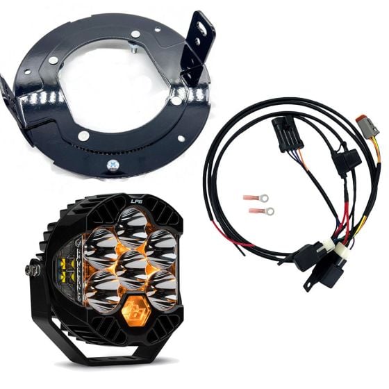 Buy Baja Designs Cali Raised Harley Davidson Low Rider ST LP6 Clear Bracket Harness by Baja Designs for only $799.99 at Racingpowersports.com, Main Website.