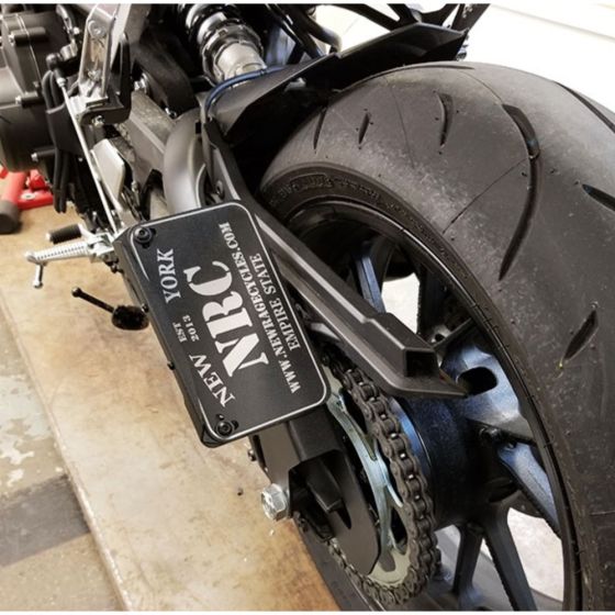 Buy New Rage Cycles Yamaha MT-09 2017-Present Side Mount License Plate by New Rage Cycles for only $175.00 at Racingpowersports.com, Main Website.