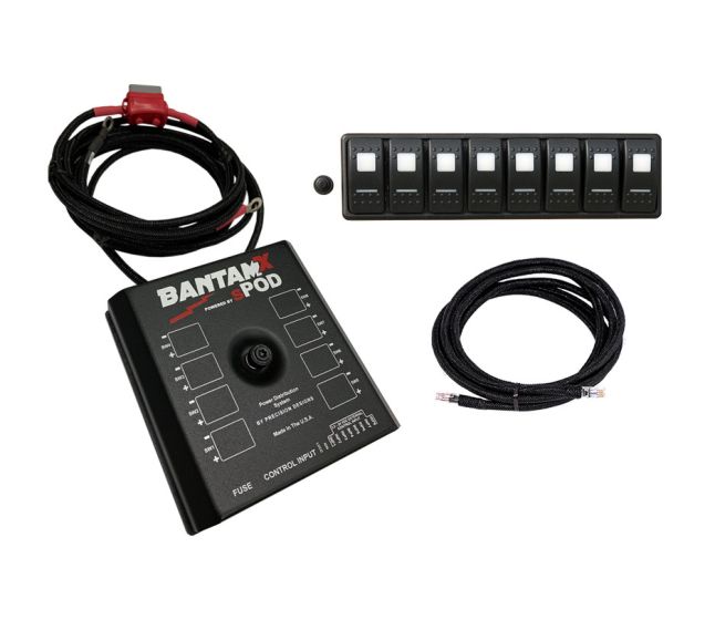 Buy Baja Designs sPOD BantamX GREEN Switch Controller Panel 84” Harness Universal by Baja Designs for only $910.00 at Racingpowersports.com, Main Website.