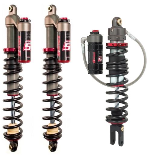 Buy ELKA Suspension STAGE 5 FRONT & REAR Shocks KAWASAKI KFX450R by Elka Suspension for only $3,814.98 at Racingpowersports.com, Main Website.