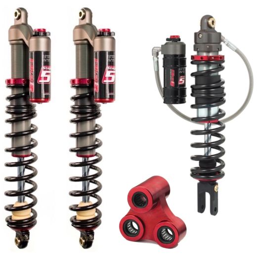 Buy ELKA Suspension STAGE 5 FRONT & REAR Shocks + LINKAGE YAMAHA YFZ450 2006-2012 by Elka Suspension for only $4,239.97 at Racingpowersports.com, Main Website.