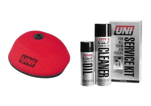 Buy UNI Filter Dual Stage Kawasaki KX250F / KX450F + Cleaning Kit by Uni Filter for only $51.54 at Racingpowersports.com, Main Website.