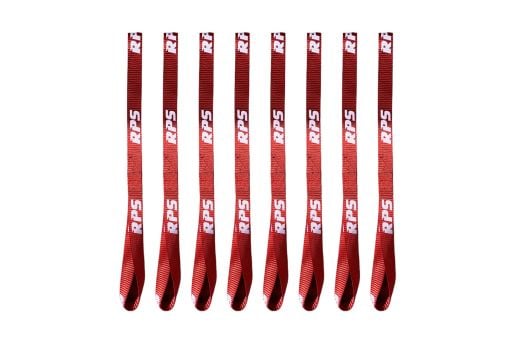 Buy Racingpowersports Soft Loop Tie Down Straps 4500lbs Motorcycle ATV 8PCS 1x8 Red by RacingPowerSports for only $10.59 at Racingpowersports.com, Main Website.