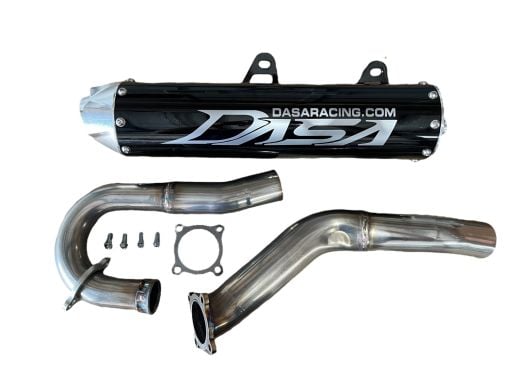 Buy Dasa Exhaust Complete System Black Classic Edition Yamaha YFZ450R YFZ450X by Dasa Racing for only $649.95 at Racingpowersports.com, Main Website.